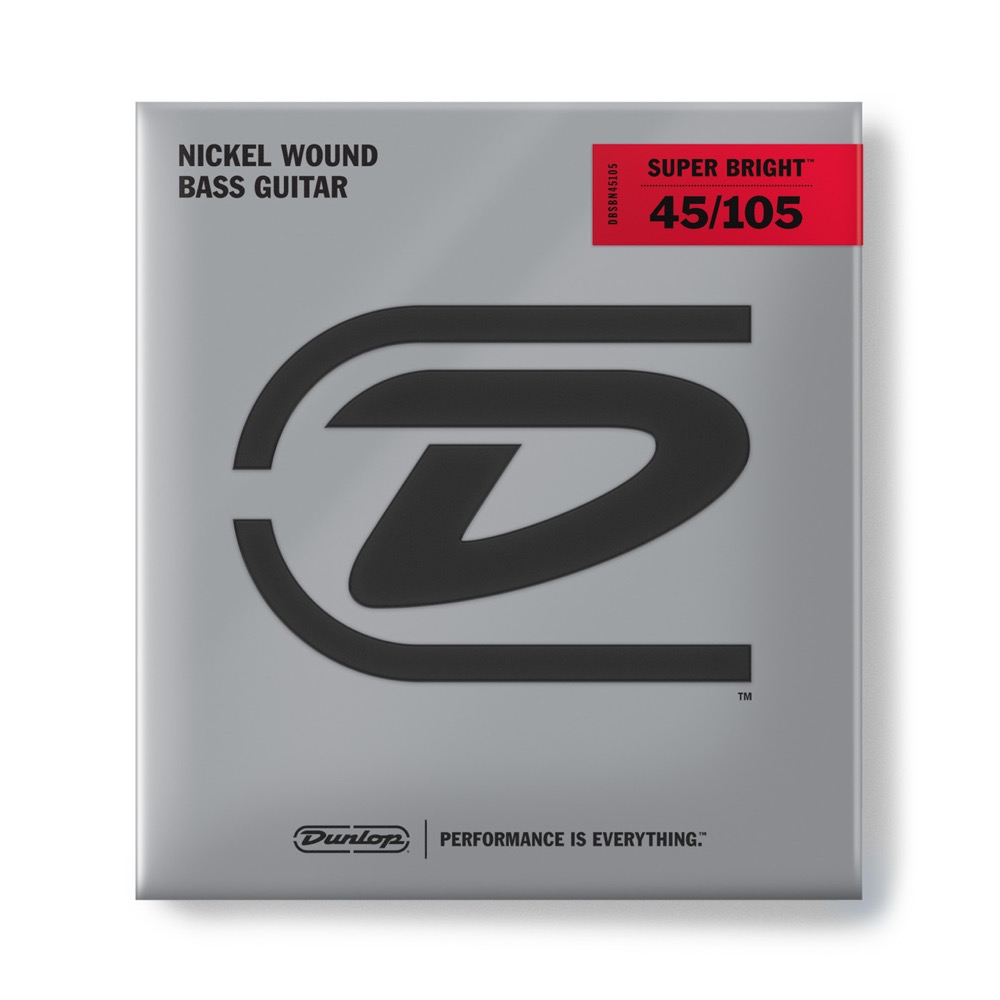 JIM DUNLOP Super Bright Nickel Wound Bass Strings DBSBN45105 エレキベース弦
