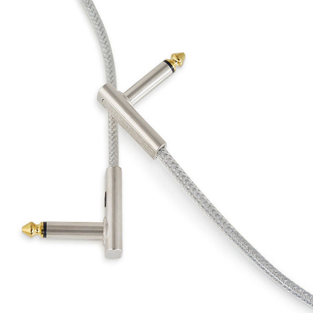 RockBoard RBO CAB PC F 20 SP SAPPHIRE Series Flat Patch Cable 20 cm フラットパッチケーブル プラグ部画像