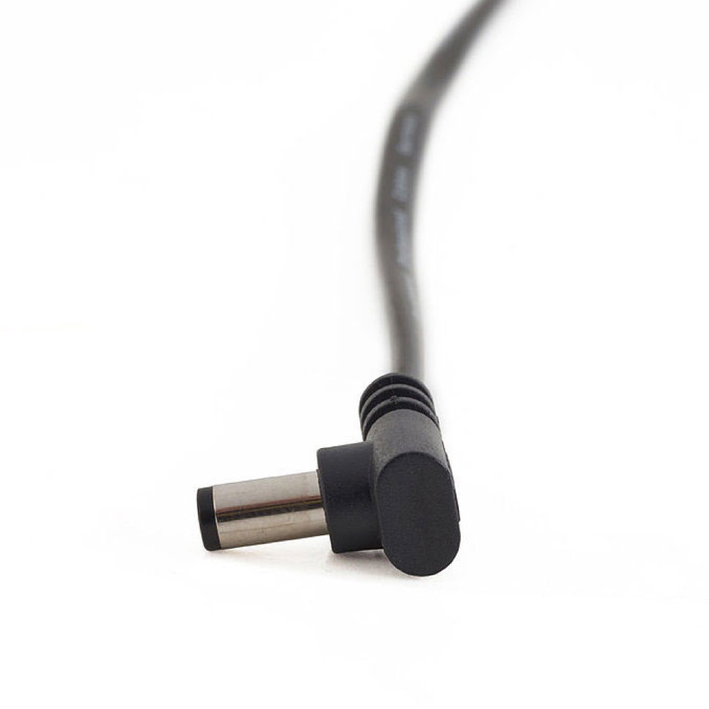 RockBoard RBO CAB POWER 15 AA Flat Power Cable Angled Angled 15 cm エフェクター用 フラット電源ケーブル プラグ側面画像