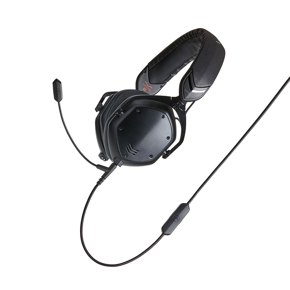 V-moda BoomPro X ヘッドホン用マイク付きケーブル 装着イメージ画像