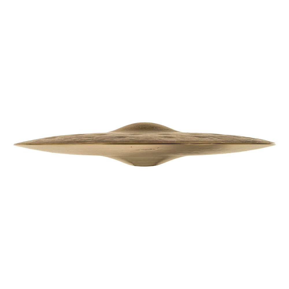 MEINL B14SAH Sand Hat Byzance Vintage Series 14' ハイハットシンバル ペア マイネル トップ ボトム 合わせた画像 クローズした画像