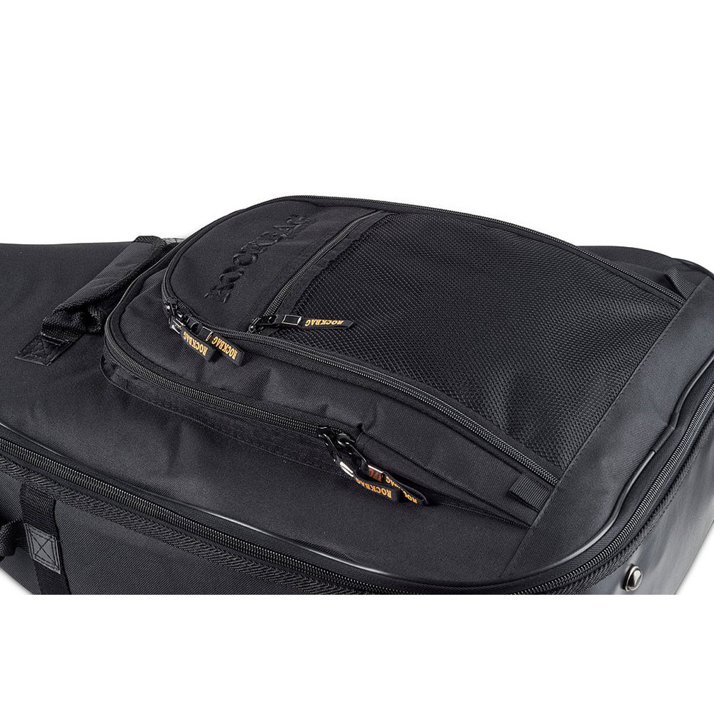 RockBag by WARWICK RBG 20449 SC AGGIG B Student Line Cross Walker Acoustic Guitar Gig Bag Black アコースティックギター ケースポケット画像