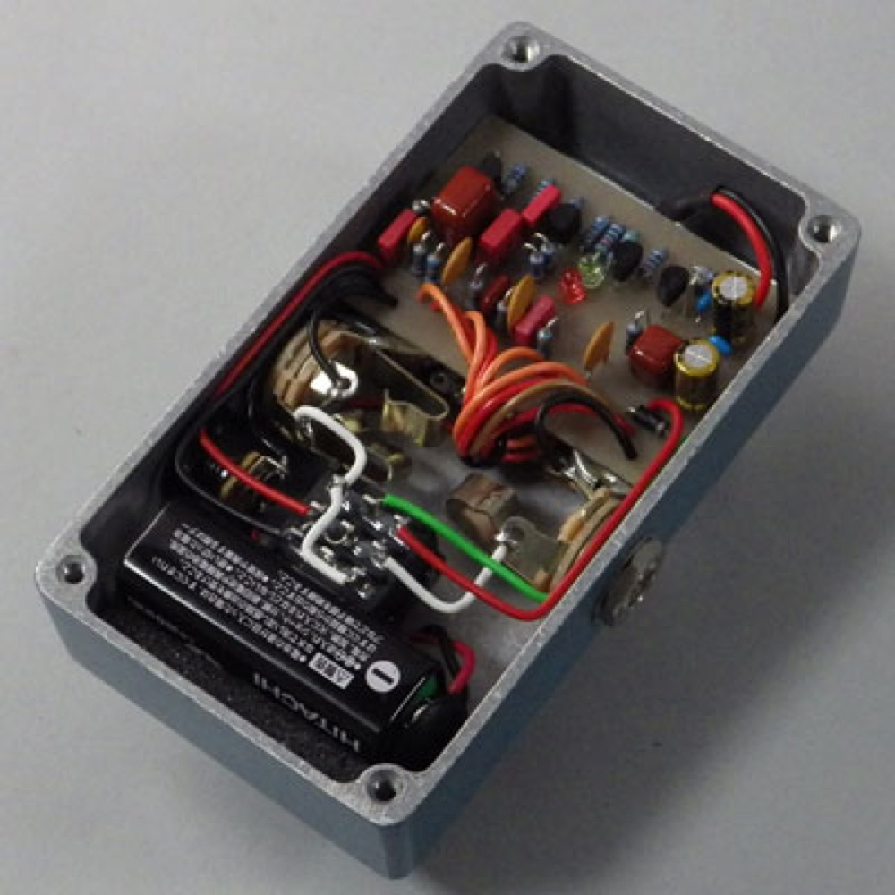 Chocolate Electronics Velvet Driver オーバードライブ ギターエフェクター 内部画像