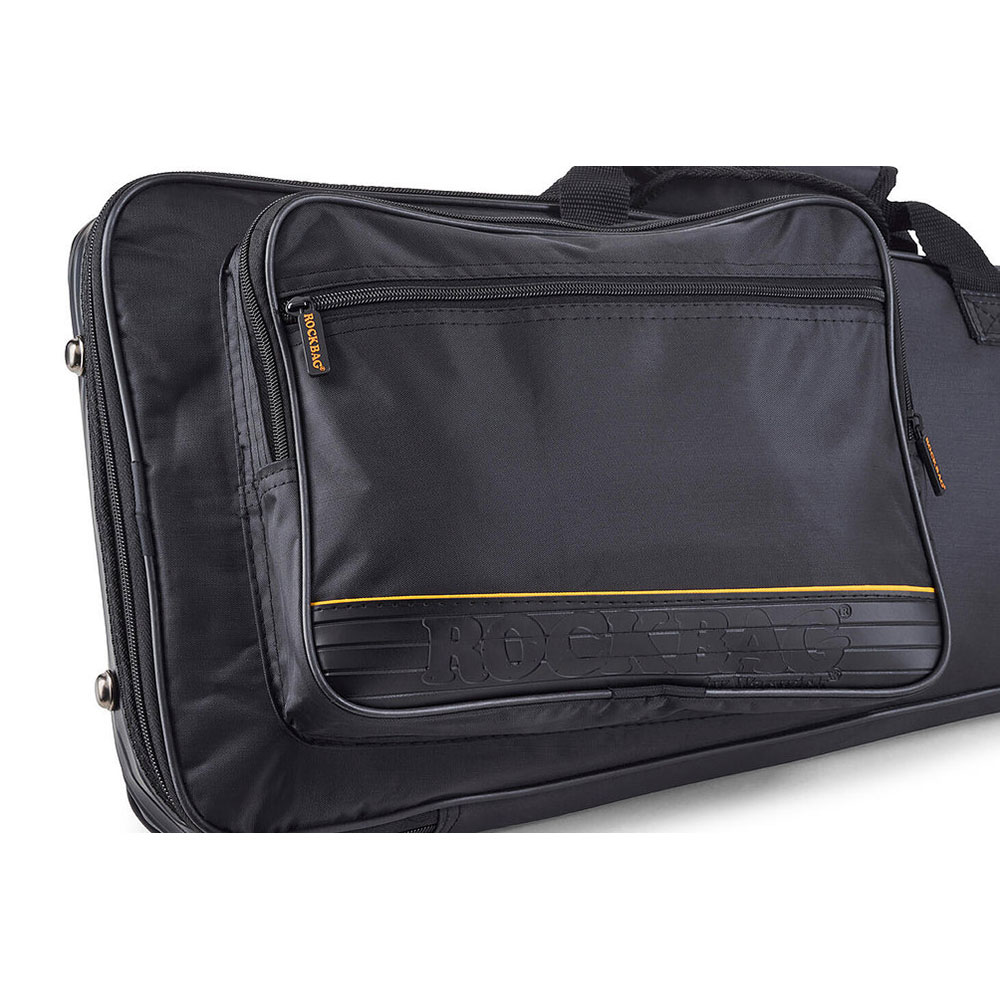 RockBag by WARWICK RBG 20500 DXHL EG B Deluxe Line Headless Style Electric Guitar Gig Bag ヘッドレスギター用ケース ケースポケット画像