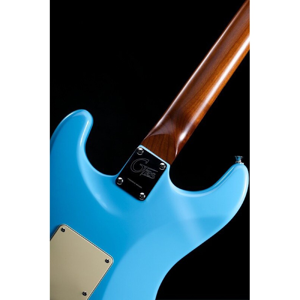 Mooer GTRS S800 Blue エレキギター 背面画像