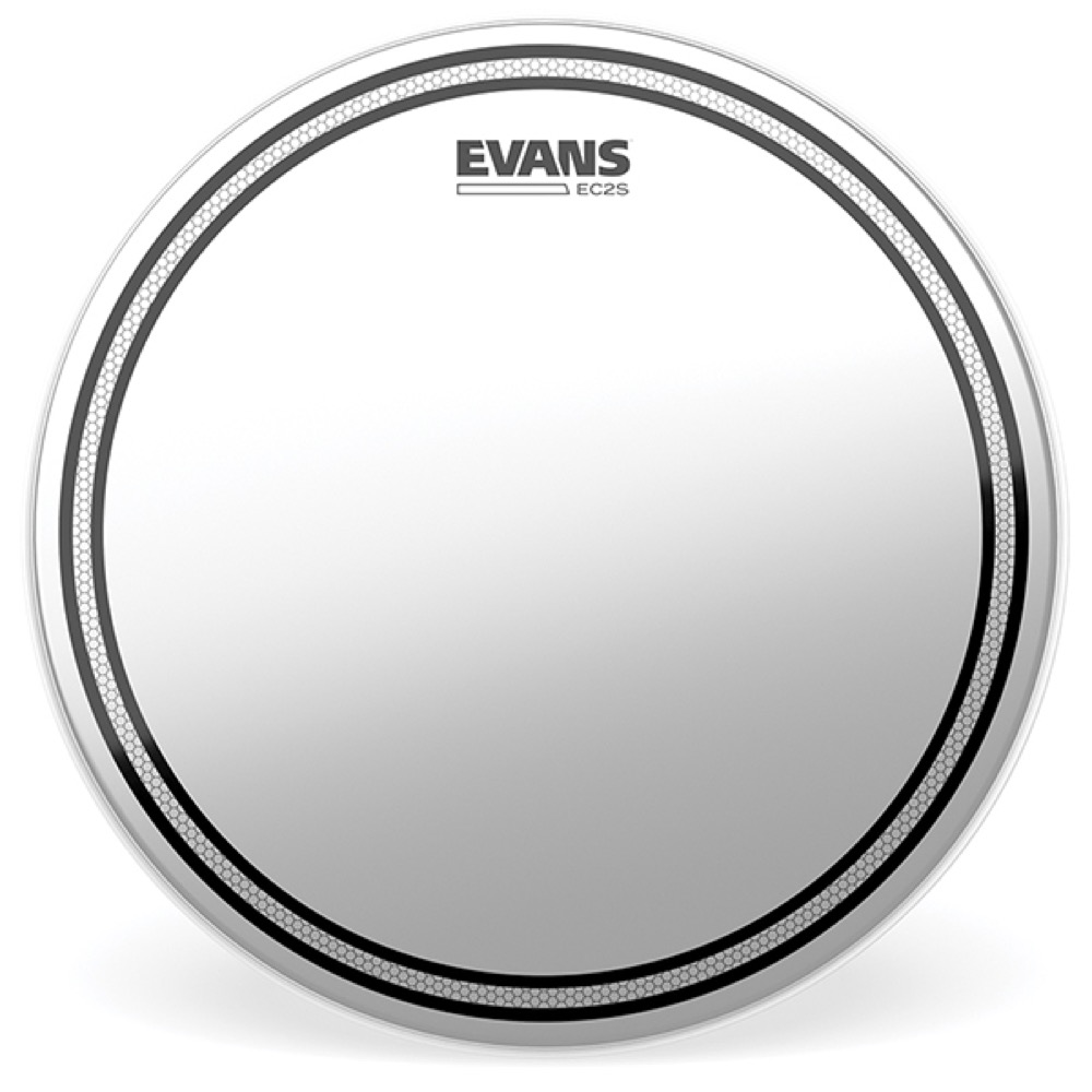 EVANS B06EC2S EC2 Frosted ドラムヘッド