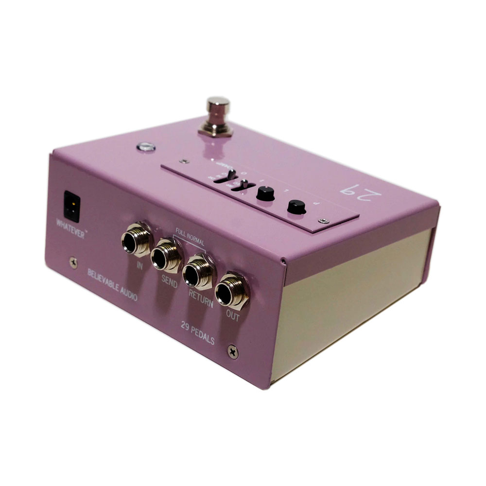 29 Pedals OAMP ギターエフェクター 背面