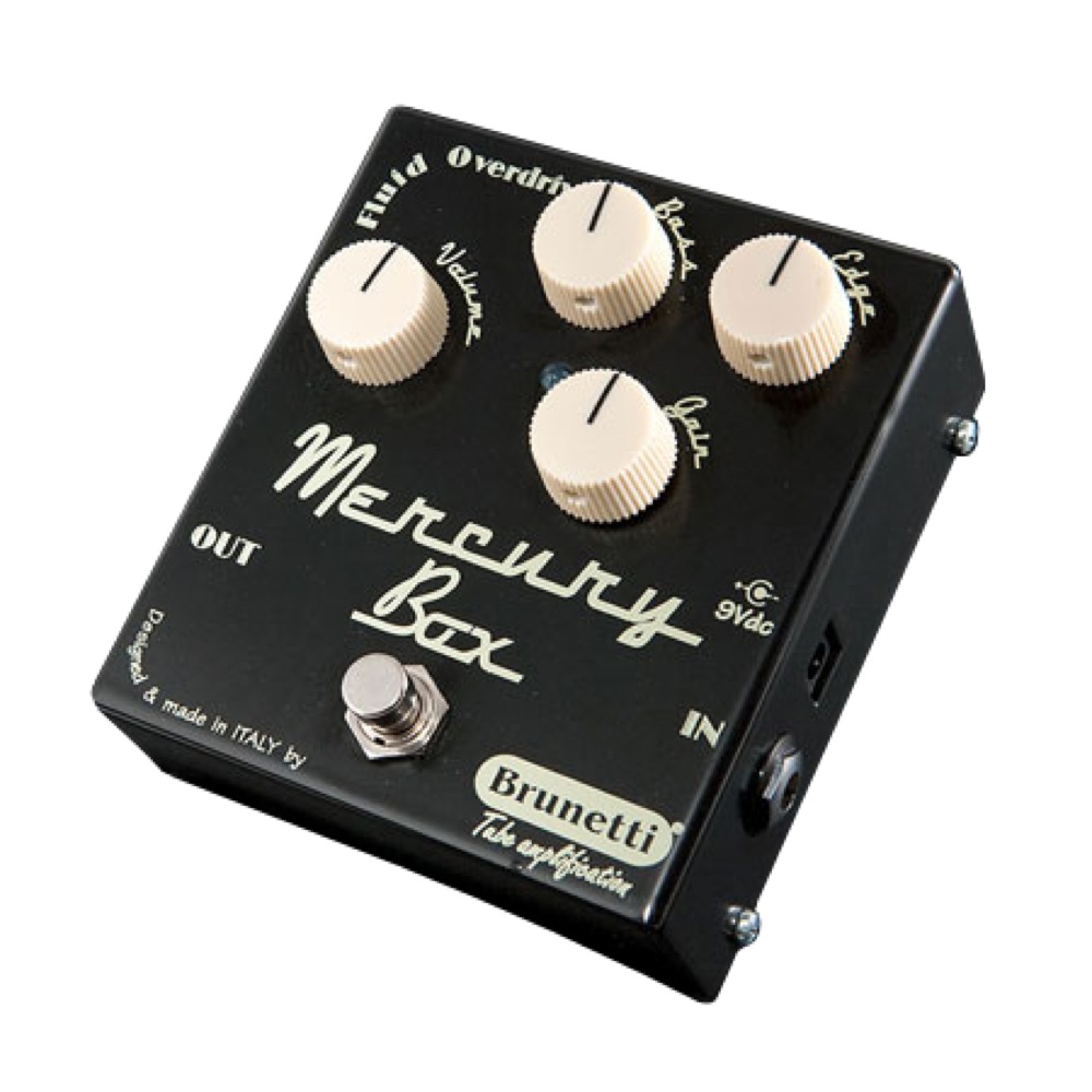 Brunetti MERCURY BOX オーバードライブ ディストーション ギターエフェクター