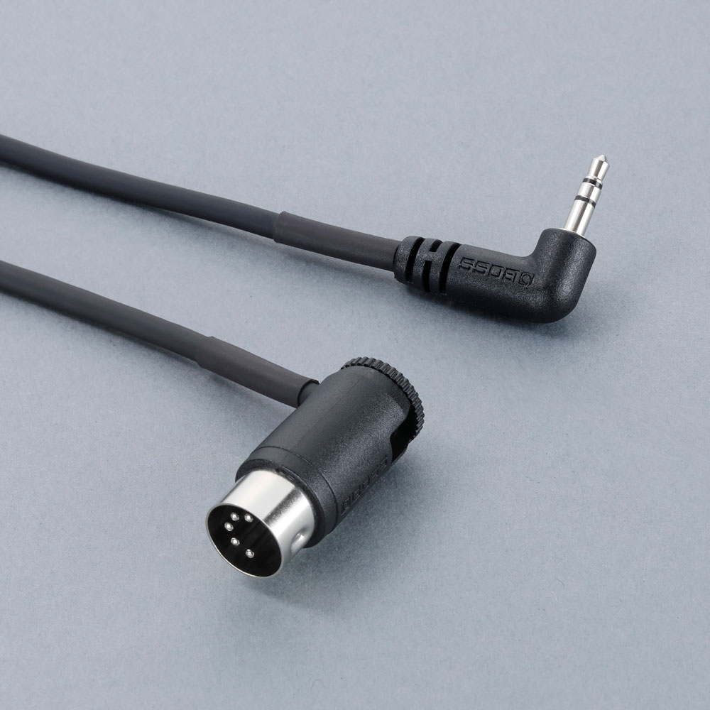 BOSS BMIDI-1-35 MIDI Cable 3.5mm TRS/MIDI 30cm MIDIケーブル コネクタ部