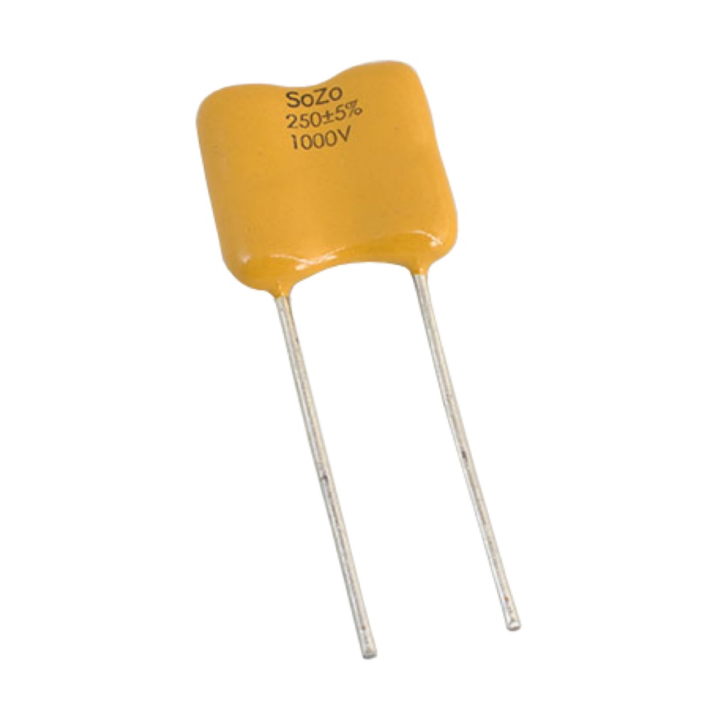 Sozo Capacitors Sozo Silver Mica 1000V Capacitance 250 pF コンデンサー