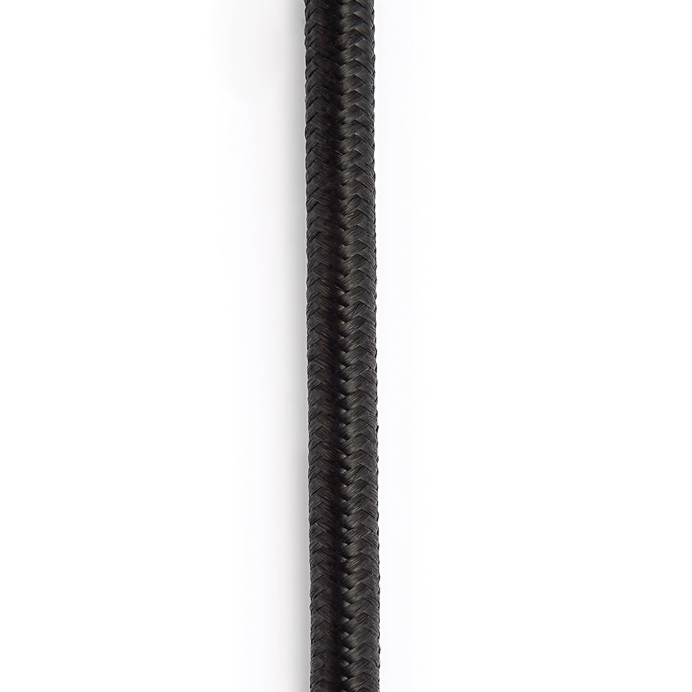 Planet Waves by D’Addario PW-BG-15BK 4.6m SS Black 楽器用シールドケーブル ブレイディングアップ画像