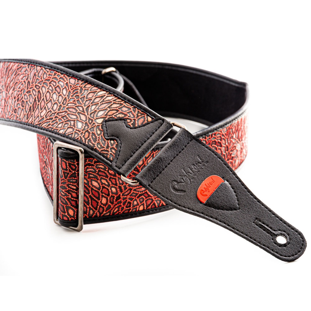 Righton! STRAPS ALIEN Red ギターストラップ アップの画像