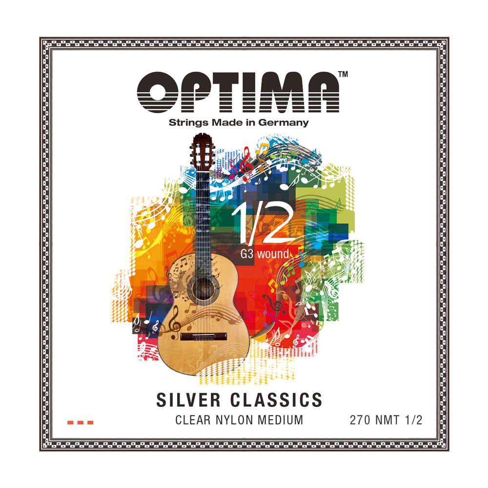 Optima Strings 270NMT 1/2 Silver Classics Set クラシックギター弦