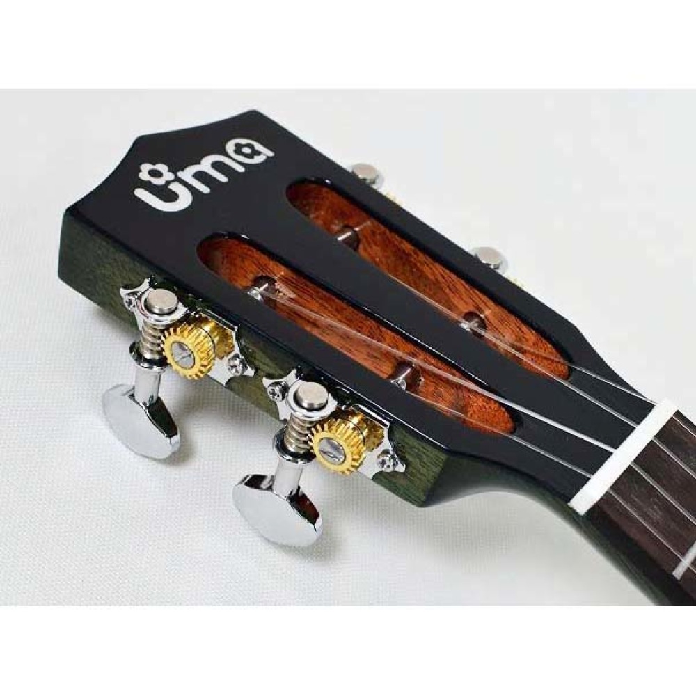 Uma Ukulele UK-20SS BL ソプラノウクレレ ヘッドの画像