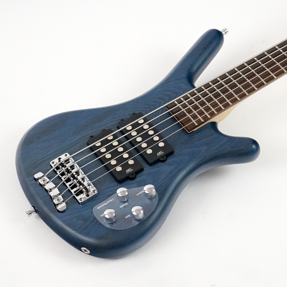 WARWICK Rockbass Corvette $$ 5st Ocean Blue Transparent Satin 5弦エレキベース ボディトップ画像