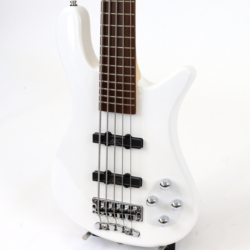 WARWICK ワーウィック Rockbass Streamer LX 5 Solid White High Polish 5弦エレキベース 5弦エレキベース ボディアップ 画像