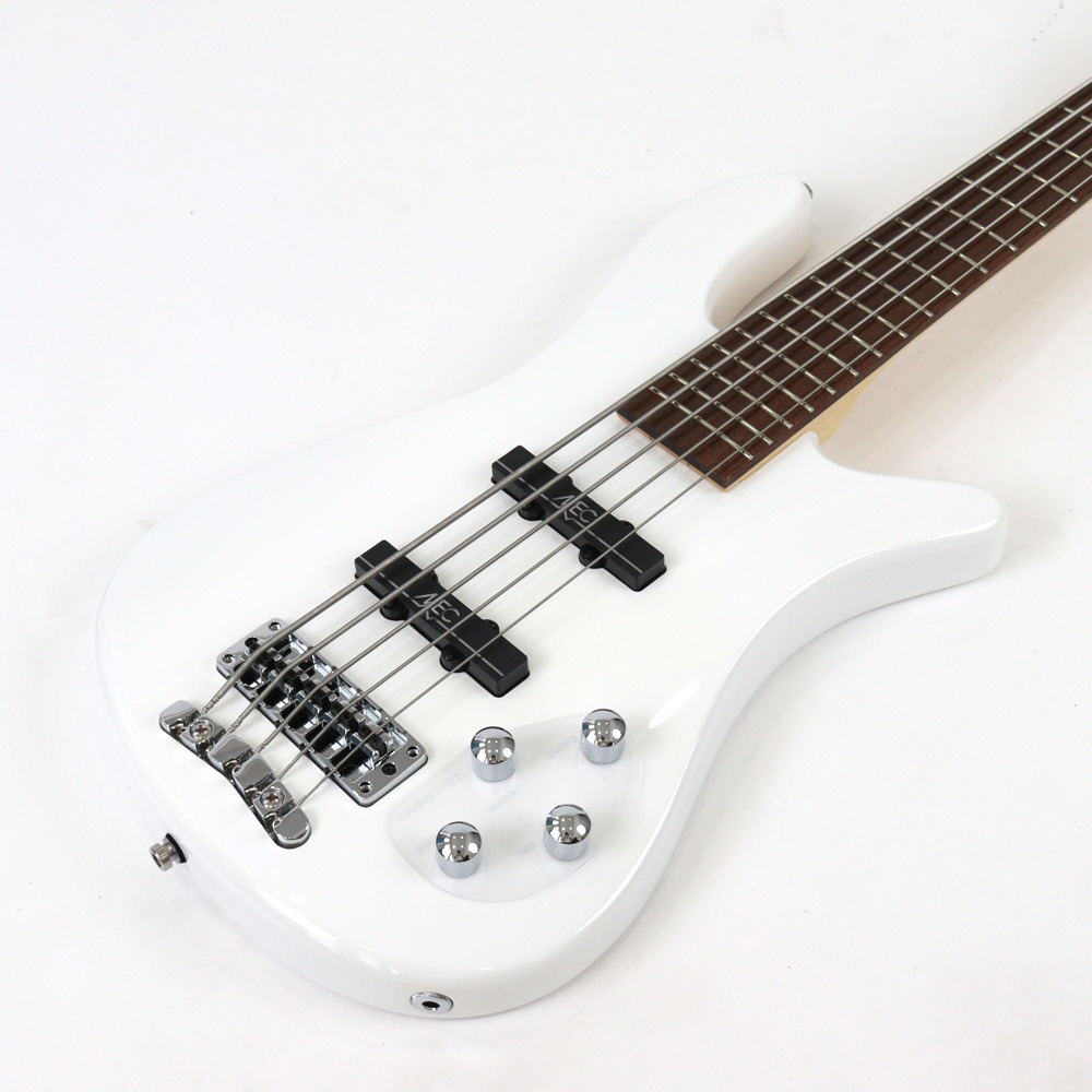 WARWICK ワーウィック Rockbass Streamer LX 5 Solid White High Polish 5弦エレキベース 5弦エレキベース ボディアップ 画像