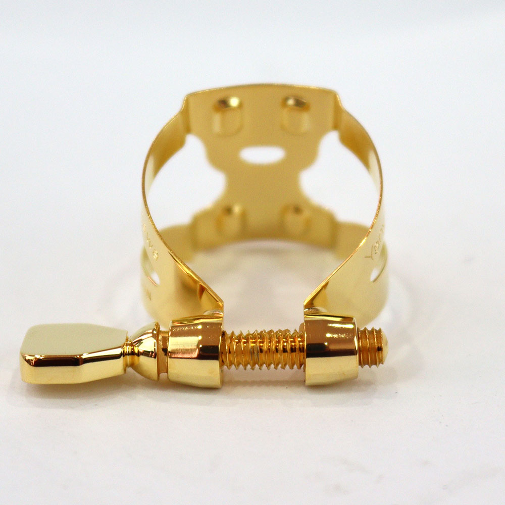 YANAGISAWA Yany Ligature ヤニーリガチャー ソプラノサックス用 ワンスクリュー逆締め構造