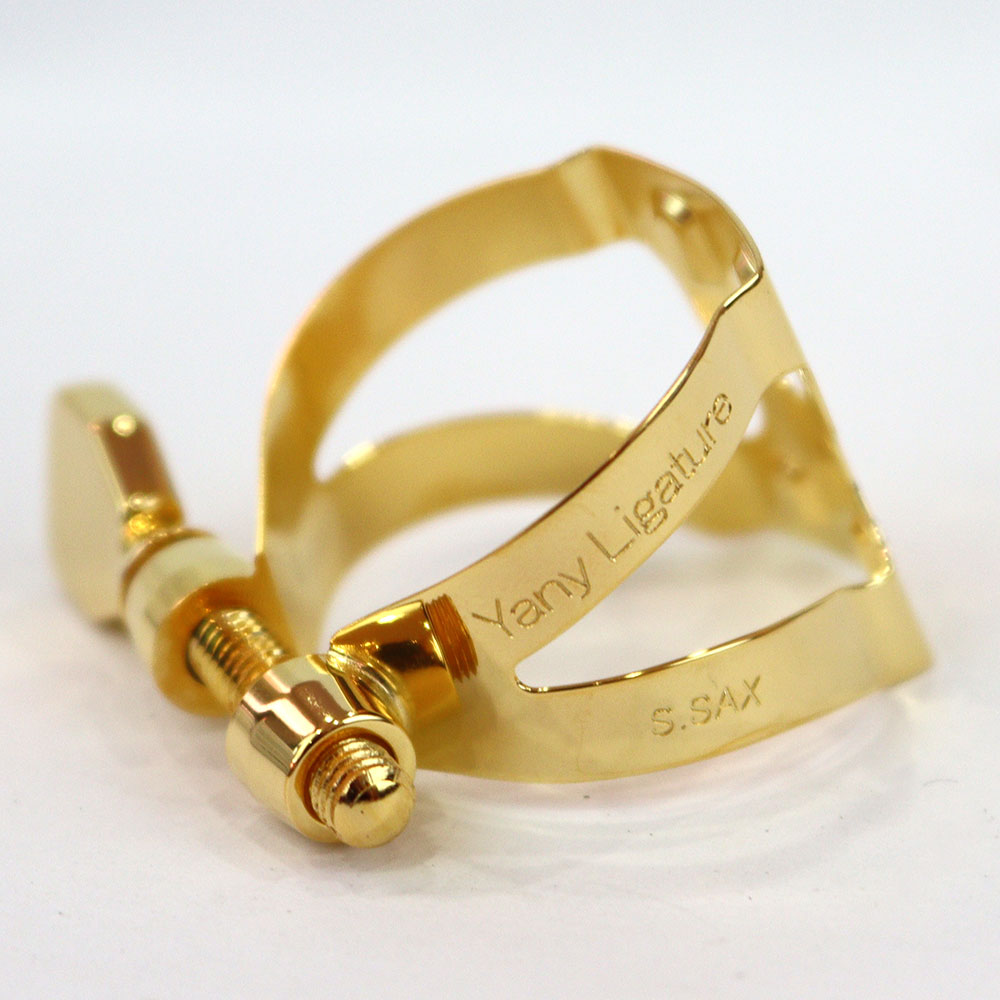YANAGISAWA Yany Ligature ヤニーリガチャー ソプラノサックス用 リガチャ本体画像