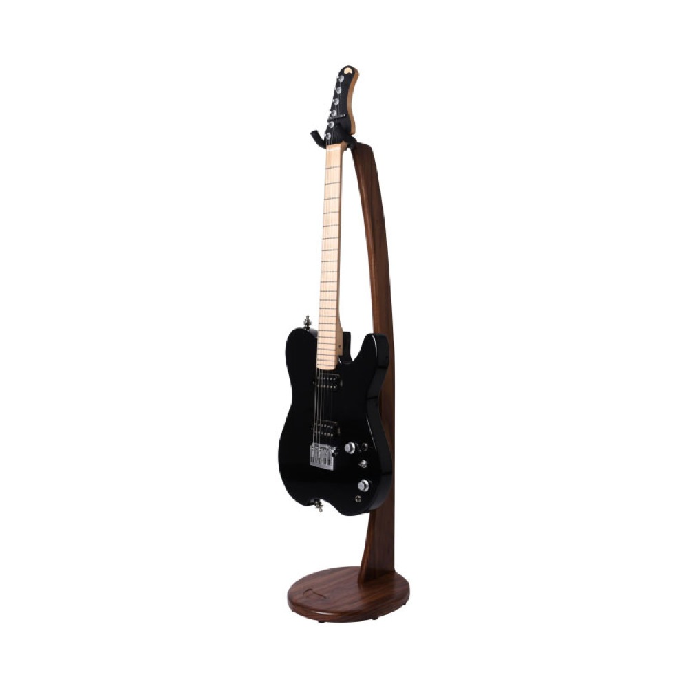 Ruach Music RM-GS1-W Wooden Acoustic/Electric Guitar Stand Walnut ギタースタンド 使用例