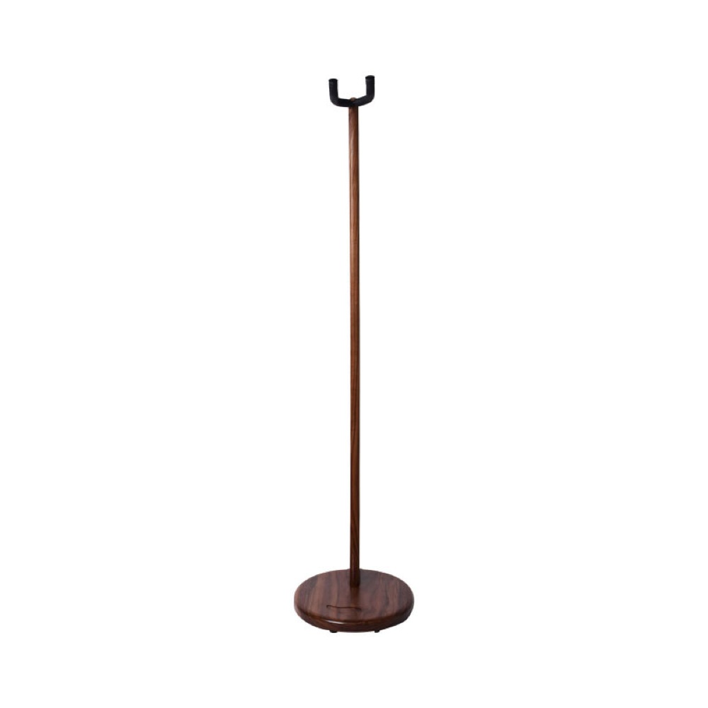 Ruach Music RM-GS1-W Wooden Acoustic/Electric Guitar Stand Walnut ギタースタンド 正面