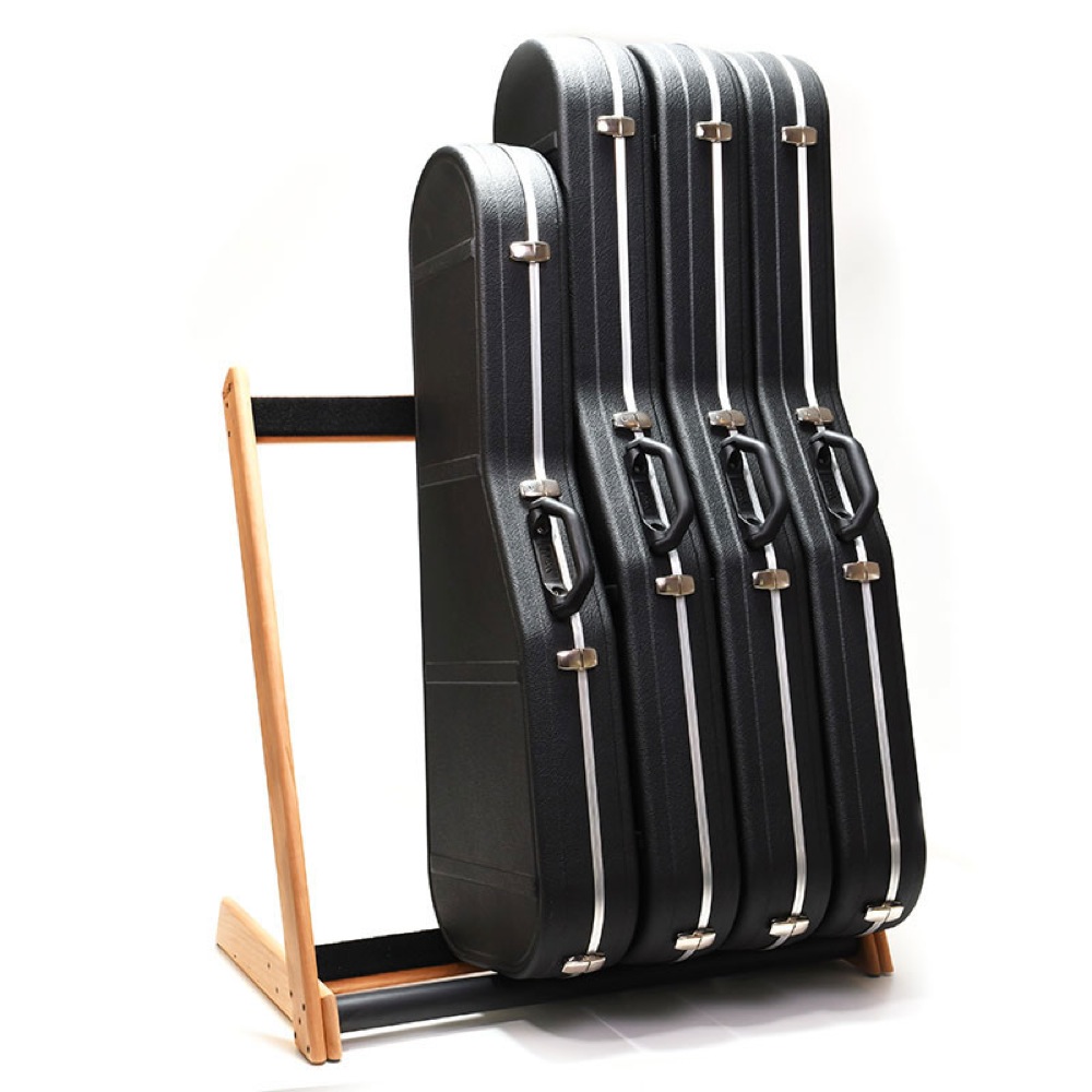 Ruach Music RM-GR2-C Customisable 5-Way Guitar Rack Cherry ギタースタンド 使用例