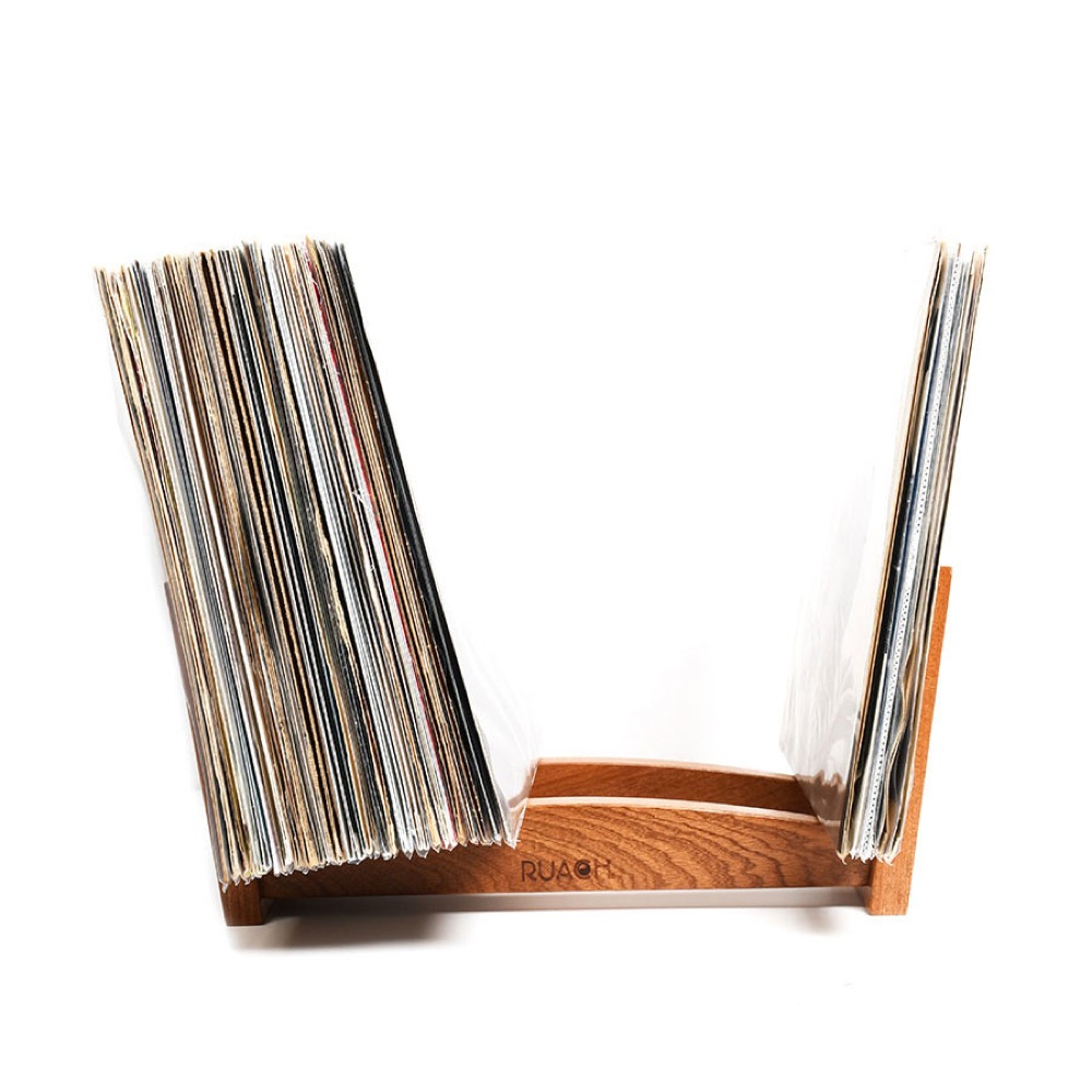 Ruach Music RV-G2-M Vinyl Holder Gen 2 Mahogany レコードラック 使用例
