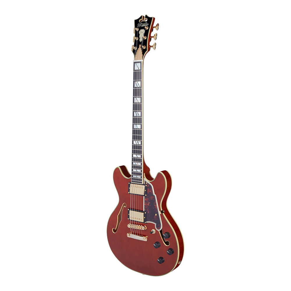 D’Angelico Excel Mini DC Viola エレキギター 全体像