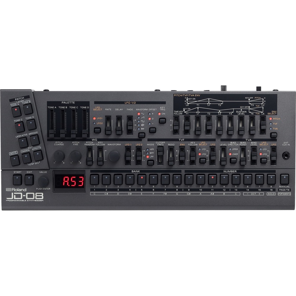 ROLAND JD-08 シンセサイザー