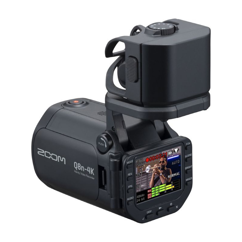 ZOOM Q8n-4K Handy Video Recorder ハンディビデオレコーダー 表の画像