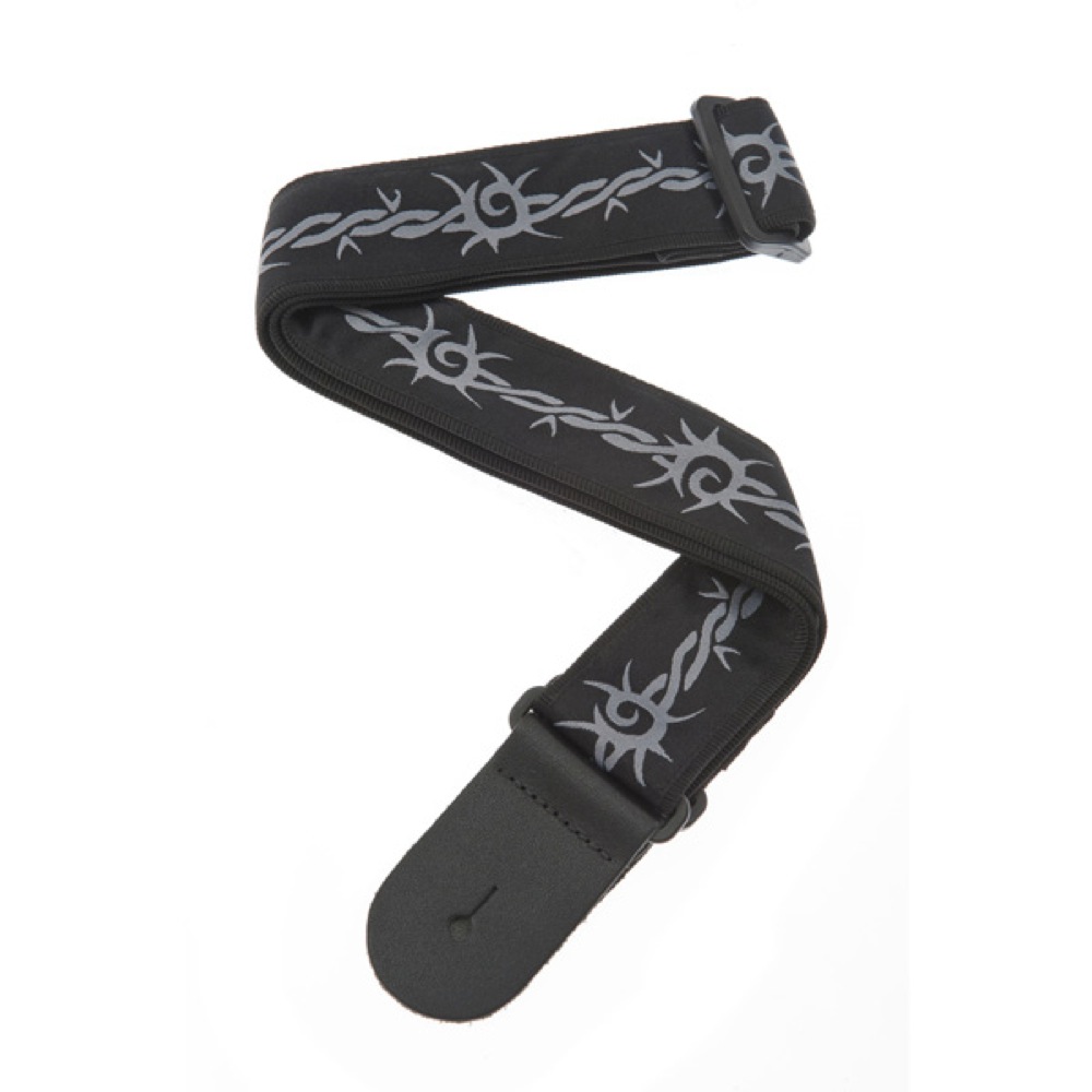 Planet Waves by D’Addario 50F04 Woven Barbed Wire ギターストラップ