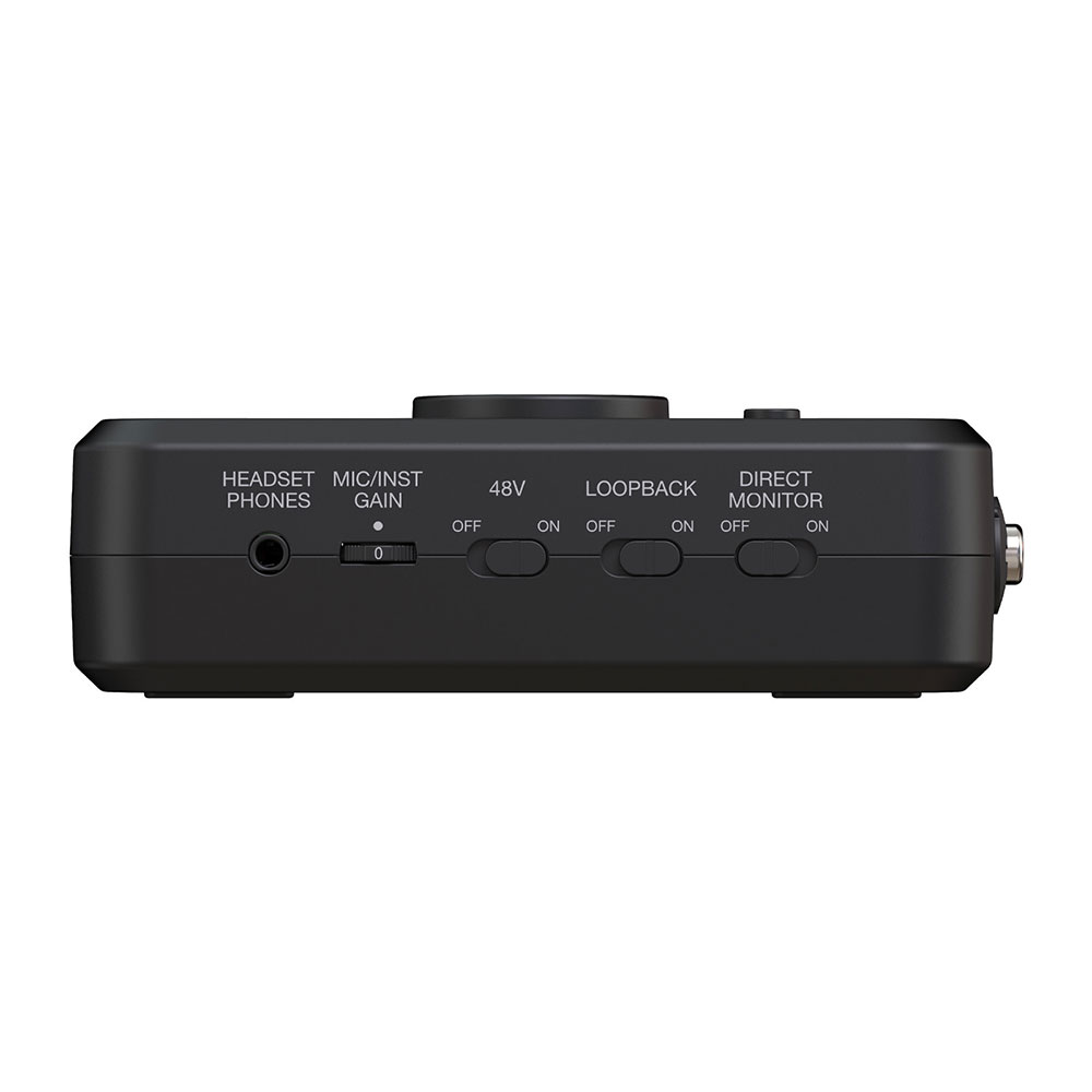 IK Multimedia iRig Stream Pro 4イン／2アウト ストリーミング配信用 オーディオインターフェース コントロール部画像