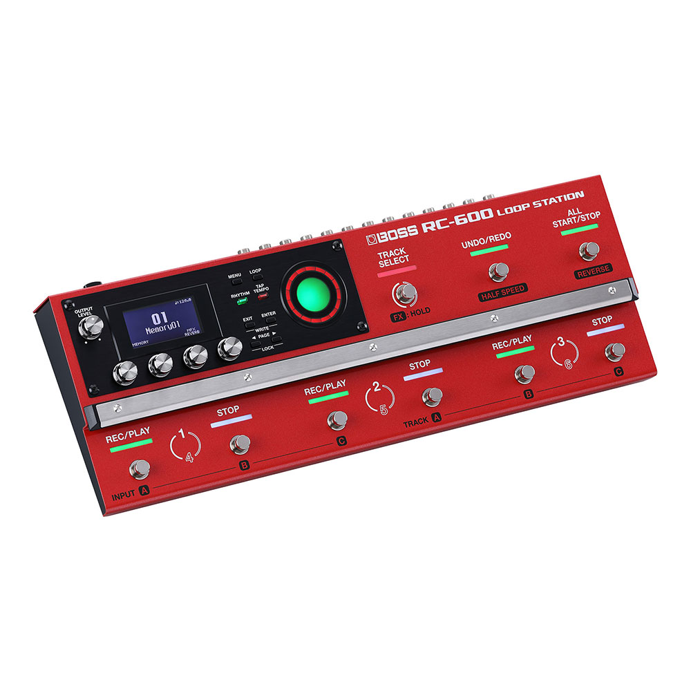 BOSS RC-600 Loop Station ループステーション ルーパー ギターエフェクター 全体像