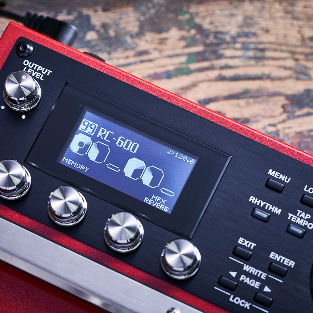 BOSS RC-600 Loop Station ループステーション ルーパー ギターエフェクター ディスプレイ