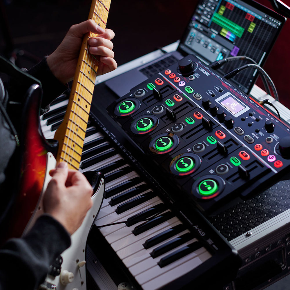 BOSS RC-505MK2 Loop Station ループステーション テーブルトップルーパー エフェクター 使用イメージ
