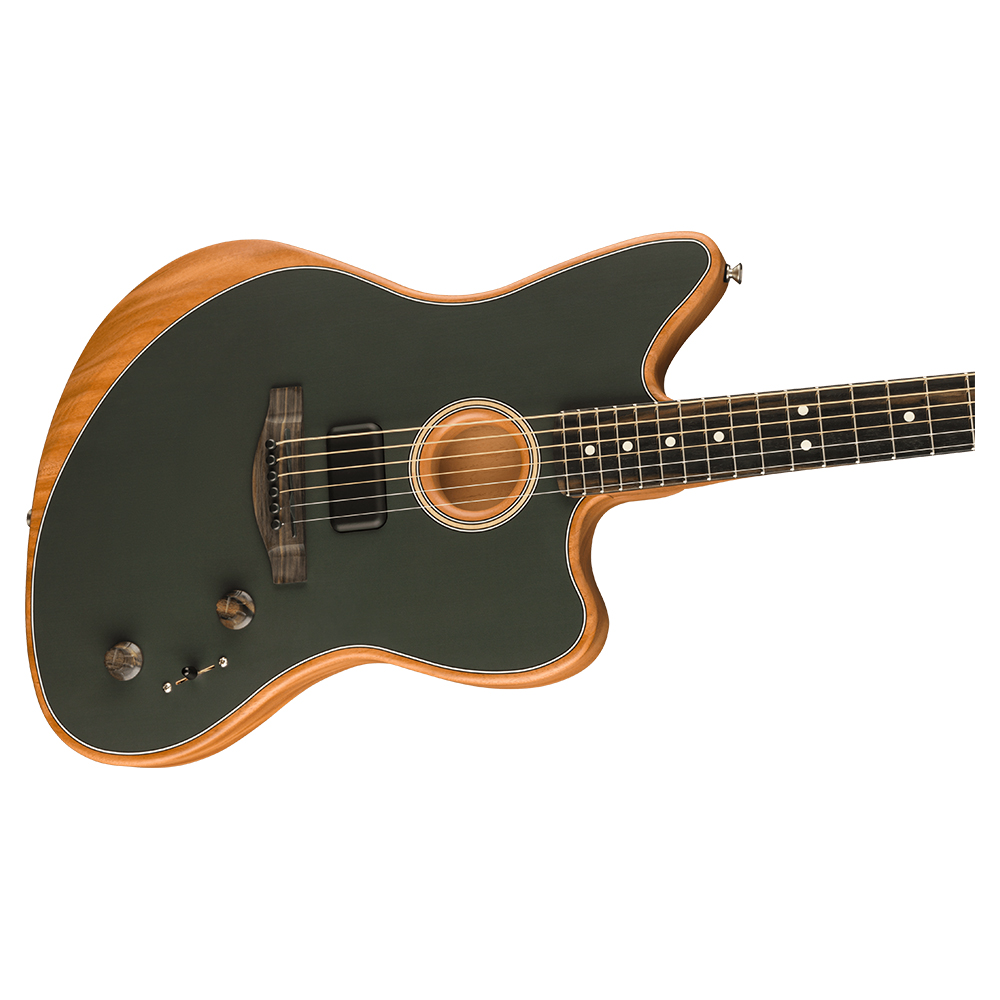 Fender American Acoustasonic Jazzmaster Tungsten エレクトリックアコースティックギター ボディ