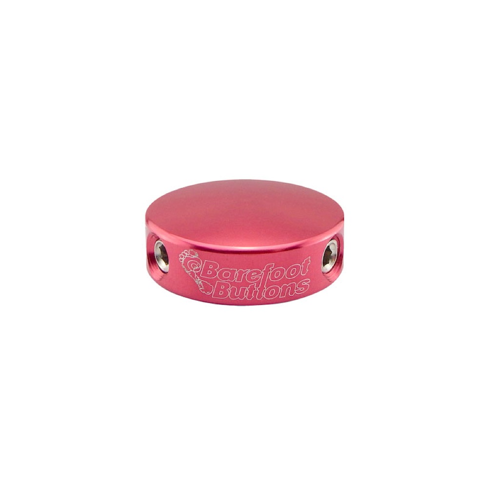 Barefoot Buttons V1 Mini Red エフェクターフットスイッチボタン