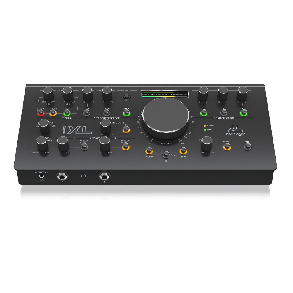BEHRINGER STUDIO XL MIDASデザインプリアンプ搭載オーディオインターフェース モニターコントローラー