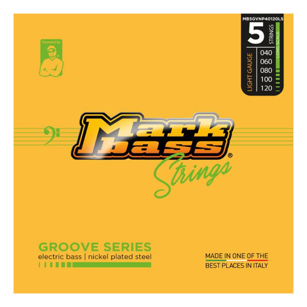 Markbass Strings MAK-S/5GVN40120 GROOVE Series 40-120 5弦ベース弦