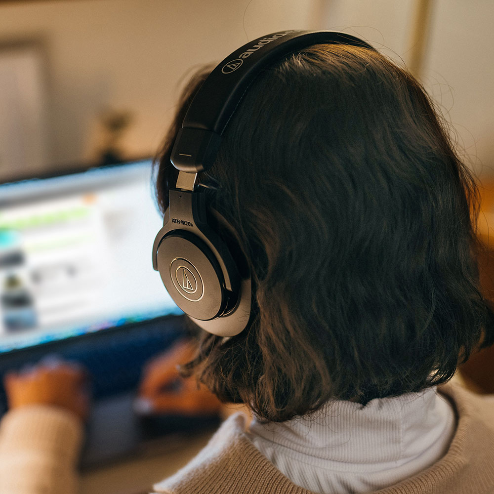 AUDIO-TECHNICA ATH-M20xBT ワイヤレスヘッドホン イメージ画像4