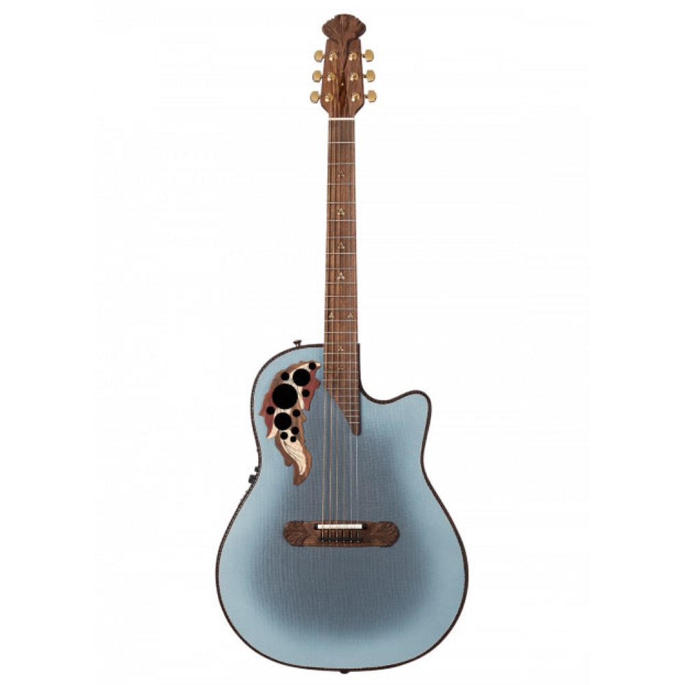 OVATION 2087GT-8 Adamas I， GT Cutaway Deep Contour Reverse Blue Burst エレクトリックアコースティックギター