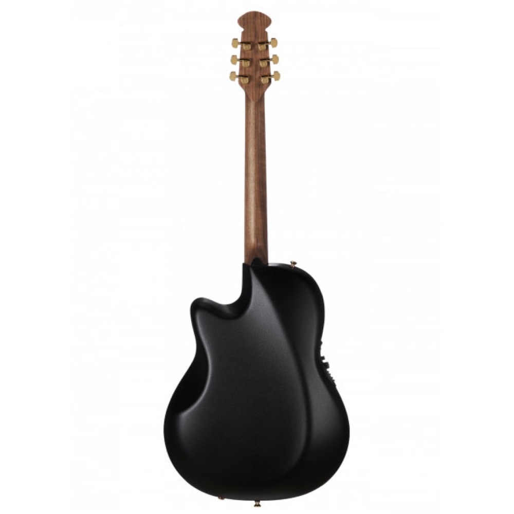 OVATION 2087GT-8 Adamas I， GT Cutaway Deep Contour Reverse Blue Burst エレクトリックアコースティックギター 背面画像