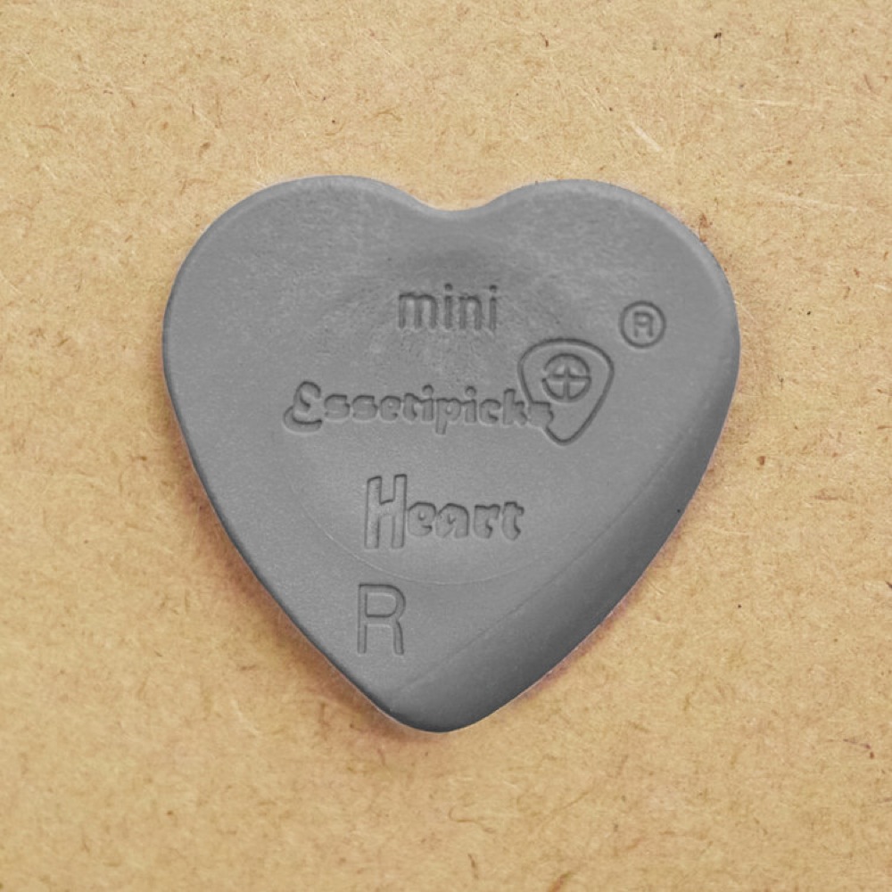 Essetipicks Heart Nylon Fiber Glass Mini 右利き用 ギターピック 裏