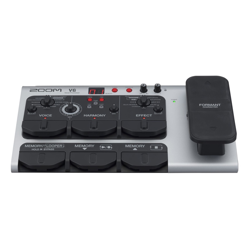 ZOOM V6-SP ボーカル専用プロセッサー エフェクター 本体の画像