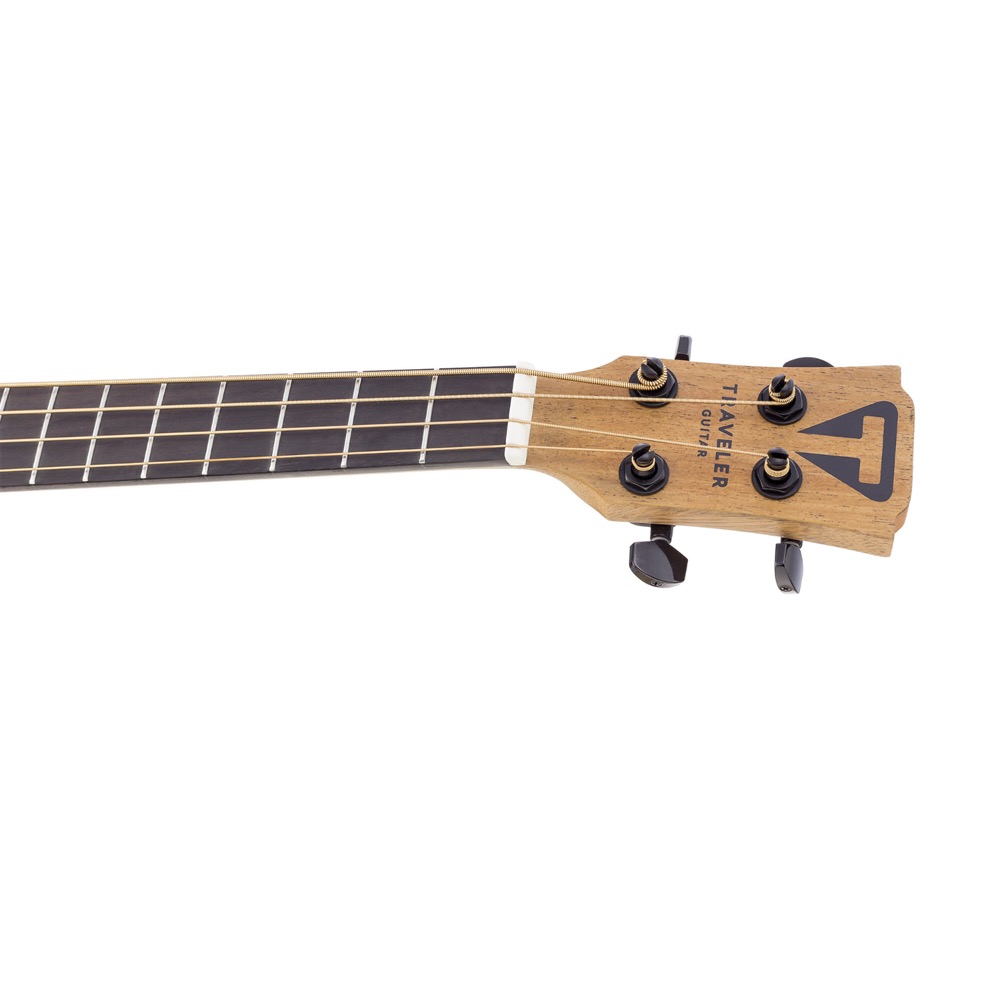 TRAVELER GUITAR Redlands Concert Bass Mahogany エレクトリックアコースティックベース ヘッド画像