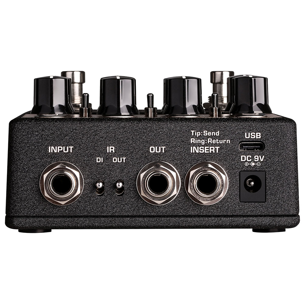 NUX Amp Academy アンプモデラー ギターエフェクター 入出力端子部画像
