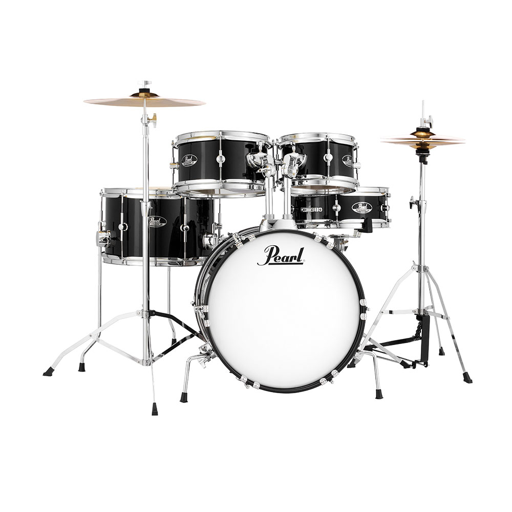 Pearl ROADSHOW JR. RSJ465/C ＃31 JET Black キッズ向けドラムセット