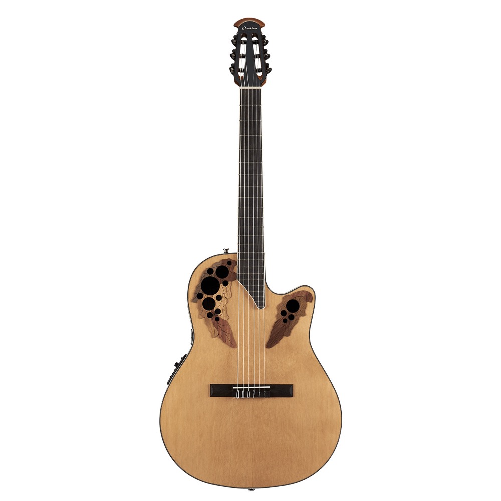 OVATION CE44C-4A-G Celebrity Elite Nylon Mid Depth Aged Natural エレクトリッククラシックギター