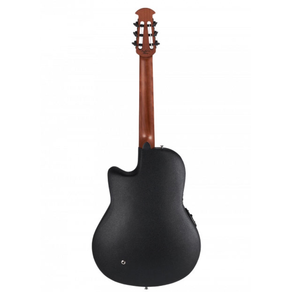 OVATION CE44C-4A-G Celebrity Elite Nylon Mid Depth Aged Natural エレクトリッククラシックギター 背面全体画像