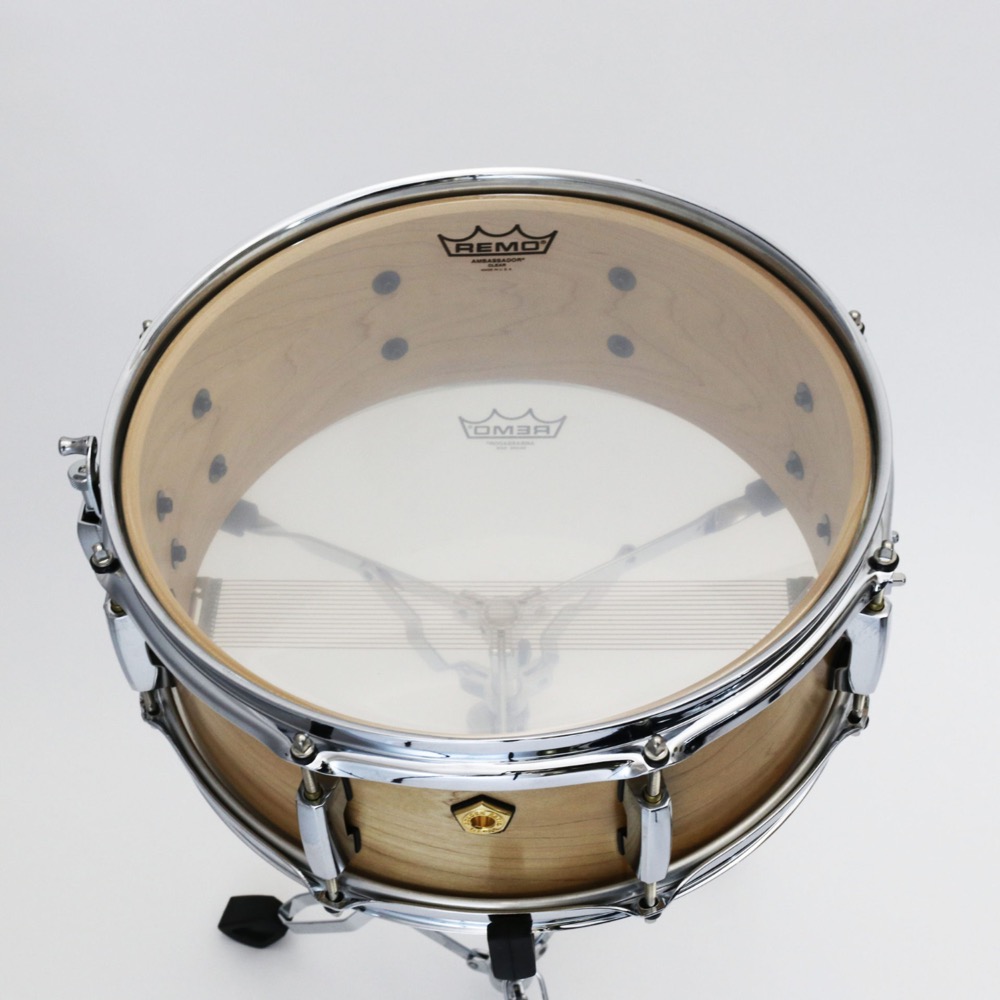REMO C-8TA CLEAR AMBASSADOR 8インチ ドラムヘッド 設置例画像